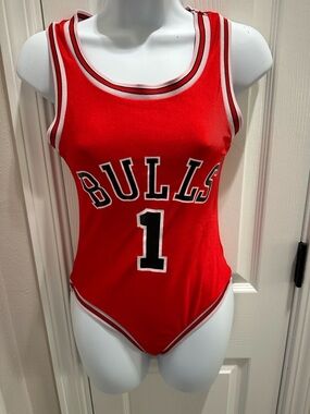 Chicago Bulls jersey. Style  One-Piece